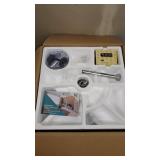 NUTCRUST Retractable Crystal Ceiling Fan, 3 Light Change LED Silent Fan Chandelier with Remote Control, Modern Invisible Ceiling Fan with Light 36W 42 Inch (Silver, Modern)