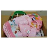 Baby Swing with 6 Motions,Infant Swing with Music,Sounds and Timing Function, Baby Rocker with 2 Toys, Plsuh Seat & Soft Head Support, Machine Washable Fabric (Pink)