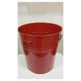 Houston International 5802E XR Steel 16-Gallon Storage Container, Red, Lid Not Included