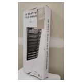 10 Sections Hanging Files Wall Mounted Metal Mesh Document File Organizer Magazine Holder Rack Organize Racks Multipurpose Use To Display Files, Magazine, Newspapers *Actual Item is Black, Stock Photo