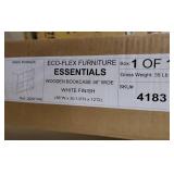 INCORRECT UPC Bookcase, 30.5"H x 36"W x 12"D, White