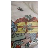 Avanti Linens Spode Christmas Tree Collection Comforter Set (3 pc), King, Ivory