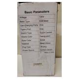 Industrial Touch Control Table Lamps with USB Port 3-Way Dimmable Bedside Wireless Charging Lamp for Bedroom Office Amber LED Bulb Included(Nickel)