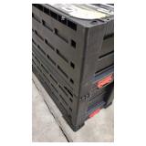 Keter Rolling Tool Chest with Storage Drawers, Locking System and 16 Removable Bins-Perfect Organizer for Automotive Tools for Mechanics and Home Garage , Black, 20H×11W21.5L