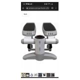 Nordic Lifting Mini Stepper with resistance Bands Set, White/Grey