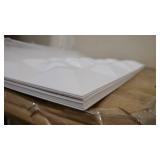 Decorative 3D Wall Panels, PVC Acoustic Diffusion Panels, BPA-Free Square Design Wall Decor, 20x20" Matte Tiles, 12 Pack (Small Diamond)