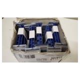 Lot of 100 DUKAL Corporation DR05 Razor, Twin-Blade , Blue handle with clear plastic guard