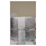 Lot of 2 = 8 Placemats Total - Dainty Home Galaxy Metallic Square Set of 4 Placemats