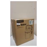 Ice Maker Countertop, Portable Compact Ice Machine, 9 Ice Cubes in 6 Minutes, 26lb Ice Cubes in 24 Hours with Ice Scoop and Basket for for Home/Kitchen/Office/Bar