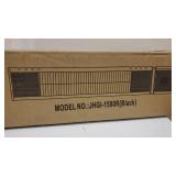 KEY TEK Wall-Mounted Patio Heater Electric Infrared Heater Indoor/Outdoor Heater Electric for Garage Backyard Wall Patio Heater Waterproof with Remote Control Golden Tube for Fast Heating, Black