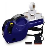 Perco Lite 1 Line Price Gun with Labels Kit - Includes 5,000 Blank White Labels, 2 Ink Rollers, 1 Ink roll and Labels Pre-Loaded