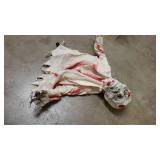 Halloween Decorations Zombie Groundbreaker, Scary Halloween Props, Movable Zombie with Light Up Glowing Eyes, 26" Tall