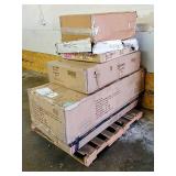 Pallet of Miscellaneous Incomplete Furniture Pieces (Box 1 of 2, ect...)