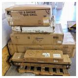 Pallet of Miscellaneous Incomplete Furniture Pieces (Box 1 of 2, ect...)
