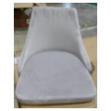 Piccolo Bar Chair Gray Velvet (Single Chair) -Retail $314.99