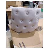 Piccolo Bar Chair Gray Velvet (Single Chair) -Retail $314.99