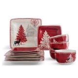 Northwood Cottage Set, 12 Pieces -Retail $110.99