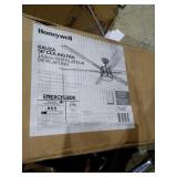 Honeywell Kaliza 56-Inch Gun Metal Indoor LED Ceiling Fan with Remote -Retail $186.99
