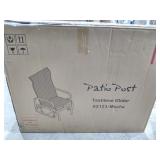 Patio Post Textilene Glider Mocha Retail: $110.99