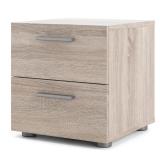Porch & Den Angus Foiled 2-drawer Nightstand -Retail $69.49