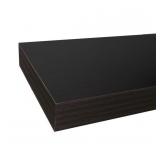 InPlace Floating Wall Shelf, Espresso, 48 in W x 10 in D x 2 in H -Retail $30.88