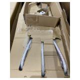 Hampton Hill - Brighton 6-Light Farmhouse Chandelier - Distressed White - Retail:$317.99