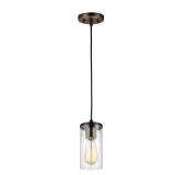 Sea Gull Lighting -  Zire 1 Light 4in. Wide Mini Pendant - Retail: $81.96