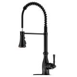 Pull Down Kitchen Faucet with Spring Spout - Oil-Rubbed Bronze - Retail:$179.99
