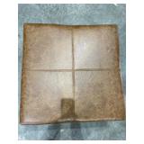 Copper Grove - Mdina Faux Leather Storage Ottoman- Large - Retail:$153.49