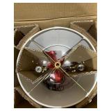 Iron Eclectic Wall Decor Abstract 50 x 19 x 3 -Gold- Retail:$108.49