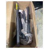 Slat Top Gas Fire Pit Table 50,000 BTU  Gas Fire Pit - Black - Retail:$439.99