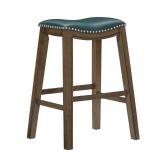 Whitby Saddle Seat Barstool - Green - Bar Height - Retail: $106.99