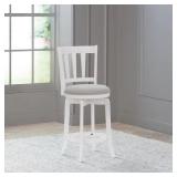 Hillsdale Furniture - Presque Isle Wood Bar Height Swivel Stool - White -  Retail: $124.99