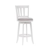 Hillsdale Furniture - Presque Isle Wood Bar Height Swivel Stool - White -  Retail: $124.99