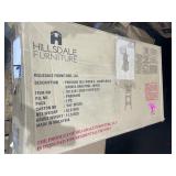 Hillsdale Furniture - Presque Isle Wood Bar Height Swivel Stool - White -  Retail: $124.99