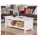 Nantucket Coffee Table - White - Retail:$262.99
