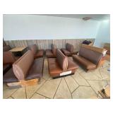 HUGE Lot of Restaurant Booths - One Bid Takes ALL!