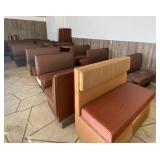HUGE Lot of Restaurant Booths - One Bid Takes ALL!