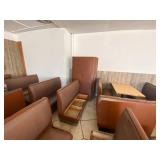 HUGE Lot of Restaurant Booths - One Bid Takes ALL!
