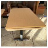 Commercial Restaurant Table with Extra Table Tops