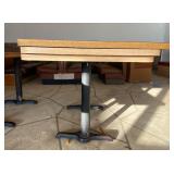 Commercial Restaurant Table with Extra Table Tops