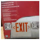 Utilitech LED Emergency Exit Sign - NEW IN BOX!