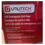 Utilitech LED Emergency Exit Sign - NEW IN BOX!