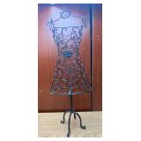 Black Dress Form on Stand