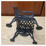 Wrought Iron Mini Sitting Chair