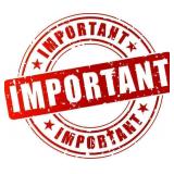 *** IMPORTANT INFORMATION --- READ BEFORE BIDDING ***