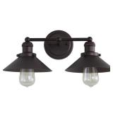 Jonathan Y June 2-Light Metal Vanity Light