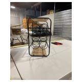 Rauser 6 Bottle Tabletop Wine Rack by Christopher Knight Home
