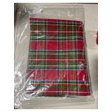 TARTAN CHRISTMAS Outdoor Mat By Terri Ellis