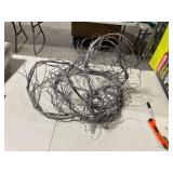 michaelson 18ft pre-lit warm white LED lighted garland Retail:$84.49